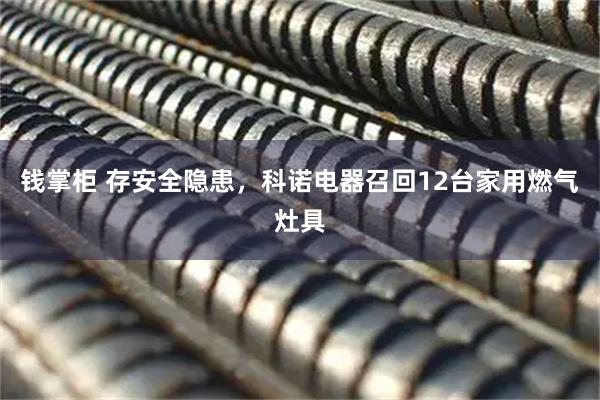 钱掌柜 存安全隐患，科诺电器召回12台家用燃气灶具